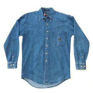 Vintage Ralph Lauren Chaps Denim Shirt Small